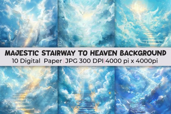Download Majestic Stairway to Heaven Background - Heaven background Collection
