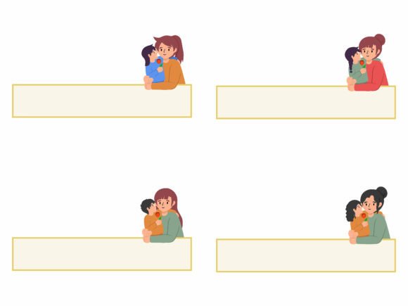 Download Mother Holding Child Frame Background - Mother holding child Collection