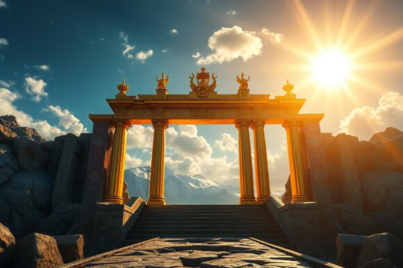 Download Gates to Heaven Background - Heaven background Collection